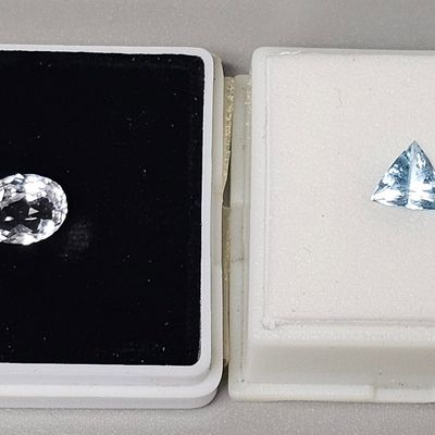 Sale Photo Thumbnail #479: Blue Topaz & Golconda Kunzite Loose Gemstones