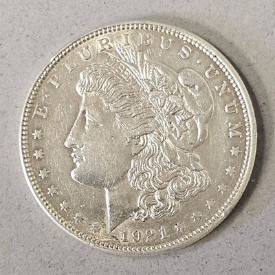 Sale Photo Thumbnail #13: 1921 Philadelphia Morgan Silver Dollar