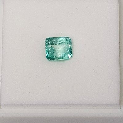 Sale Photo Thumbnail #480: Colombian Emerald Cut Loose Gemstone