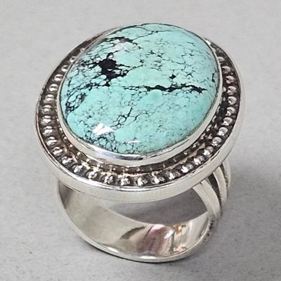 Sale Photo Thumbnail #68: Nicky Butler Sterling Turquoise Ring 16.2 Grams