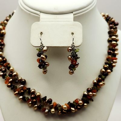 Sale Photo Thumbnail #361: Honora Freshwater Pearl & Gemstone Jewelry Suite