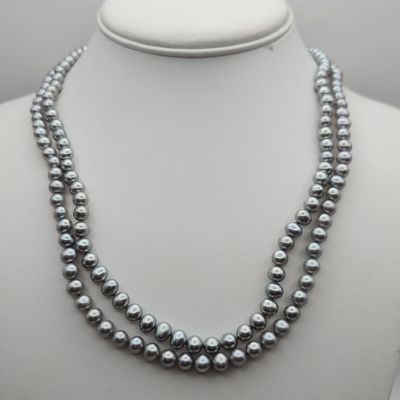 Sale Photo Thumbnail #374: Honora Gray Freshwater Pearl Necklaces