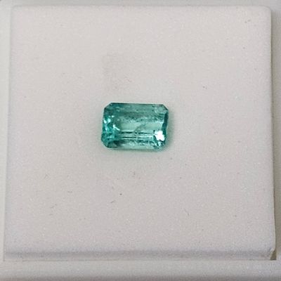 Sale Photo Thumbnail #481: Colombian Emerald Cut Loose Gemstone 1.80 CT