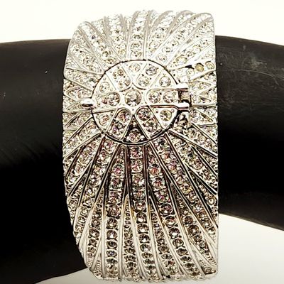 Sale Photo Thumbnail #345: Victoria Wieck Silver-Tone Secret Watch Cuff