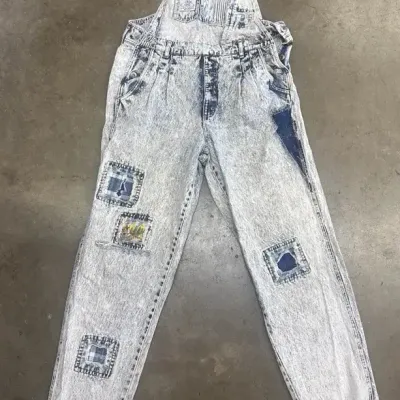 Madison Blue Jean-Kansas Coveralls Acid Washed 