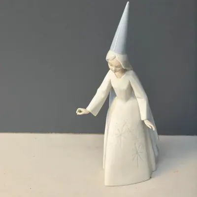 Lladro Spain Porcelain Fairy Godmother 