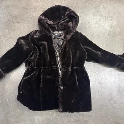Dennis Lasso Faux Fur Coat XZ XL