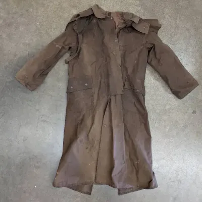 Outback Trading Co Oiled Fabric Coat SZ M