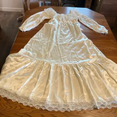 Vintage Satin Nightgown 