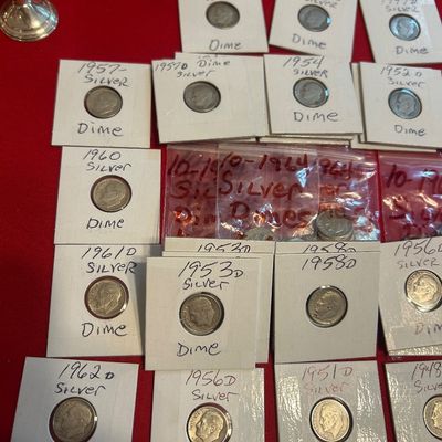 Sale Photo Thumbnail #146: Silver coins
