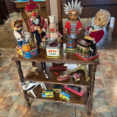 Sale Photo Thumbnail #7: 1960’s mechanical toys
