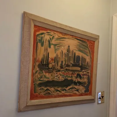 Sale Photo Thumbnail #23: MCM Marin painting