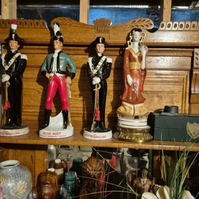 Sale Photo Thumbnail #139: Decanters, bar and liquor related