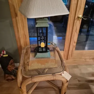 Sale Photo Thumbnail #28: Lamps, end tables