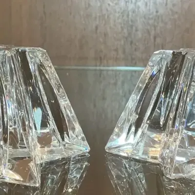 Waterford Crystal Candle Holders - Pair