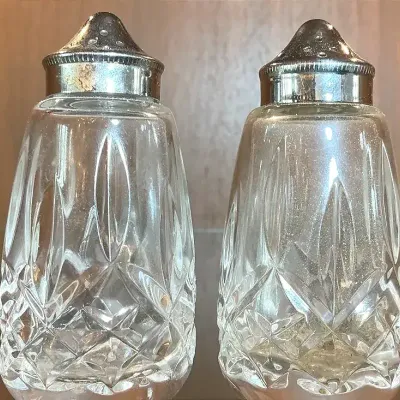 Waterford Crystal Salt & Pepper Shakers