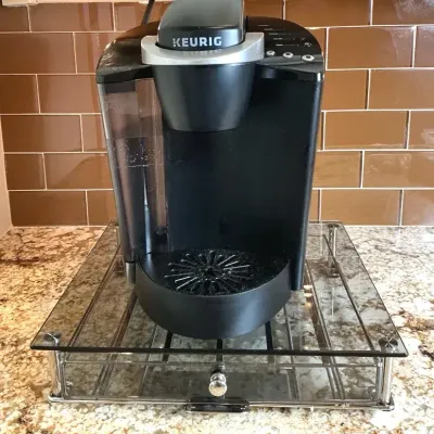 Keurig Single-Serve Coffee Maker with Capsule Storage Stand
