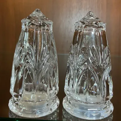 Waterford Crystal Salt & Pepper Shakers- Pair
