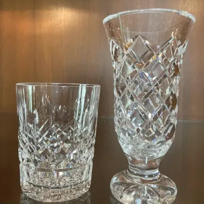 Waterford Crystal Vase & Tumbler - 2