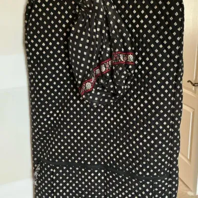 Vera Bradley  Garment Bag - Black Floral Pattern