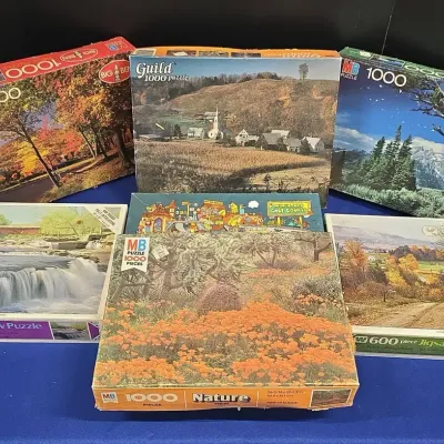 Puzzles! - Beautiful Nature Scenes, Big Ben, Miniature Golf Course