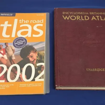 Rand McNally 2002 Road Atlas & Encyclopedia Britannica World Atlas Unabridged