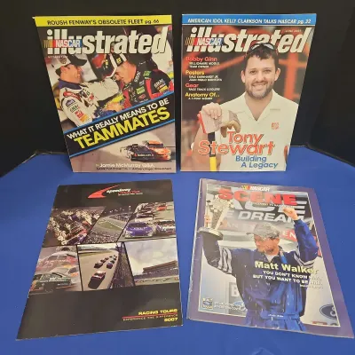 4 NASCAR Collectible Magazines 2007