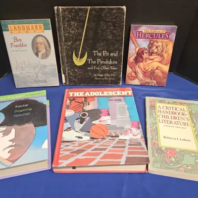 6 Vintage Books - Classics, The Pit And The Pendulum By Edgar Allan Poe