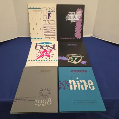 Vintage Yearbooks - Fremont Jr. High