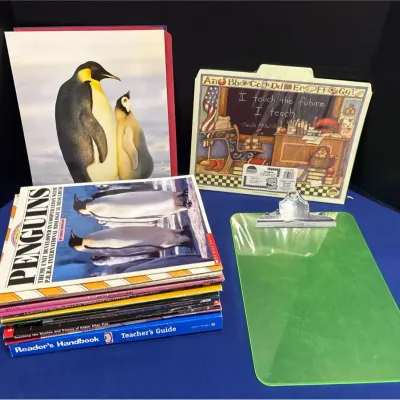 Teacher - Folders, Clipboard, Learning & Lesson Planning Books