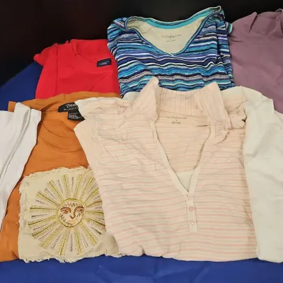 7 Womens Tops Tank Short Sleeve Long Sleeve S M L