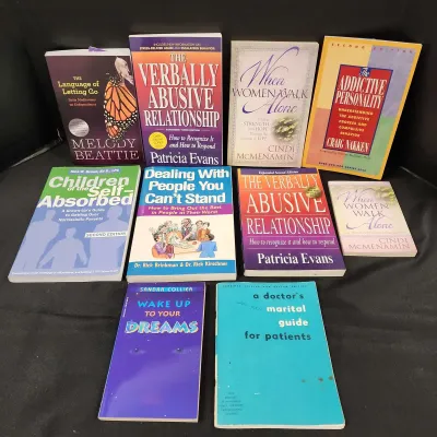10 Self-Help & Psychology Books - Dealing With People You Can't Stand, The Language Of Letting Go, 