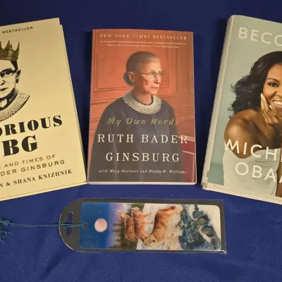 Biographies -  Life & Times Of Notorious Ruth Bader Ginsburg & Memoir Of Becoming Michelle Obama