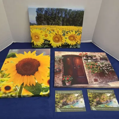 Canvas Prints - Sunflowers, Nature, Art Decor