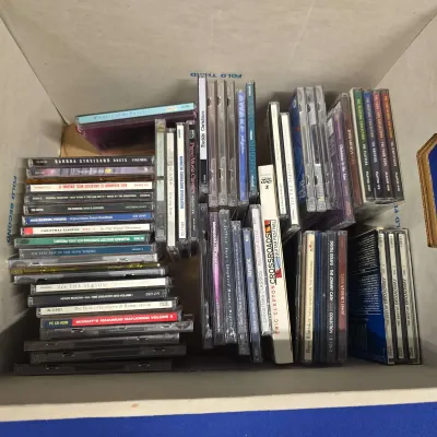 CDs - Broadway, Holiday, Barbara Streisand Duets, Grease, Temptations, Four Tops, Josh Groban