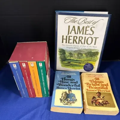 James Herriot Books - Best Of Hardcover, Bestsellers Box Set, All Things