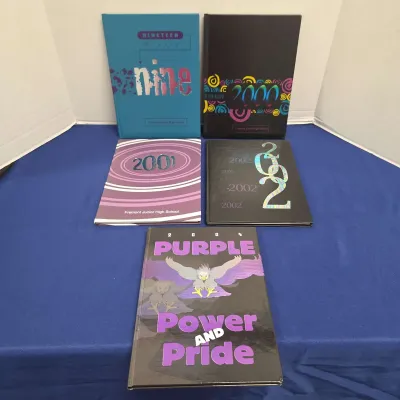 Vintage Yearbooks - Fremont Jr. High, 1999-2002, 2004