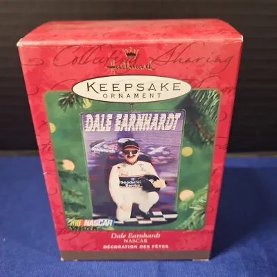 NASCAR Dale Earnhardt Hallmark Keepsake Ornament In Box
