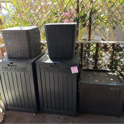 Plastic Storage Bins
