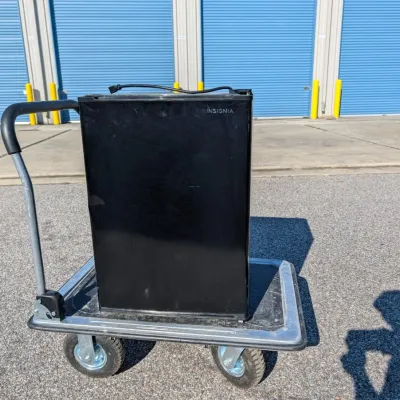 Sale Photo Thumbnail #6: Insignia black mini refrigerator