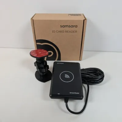 Sale Photo Thumbnail #172: Samsara ID card reader with mounting hardware and original box.
