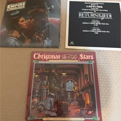 Star Wars Records - Rare Sealed Christmas Album With John Bon Jovi Before He Was A Big Star