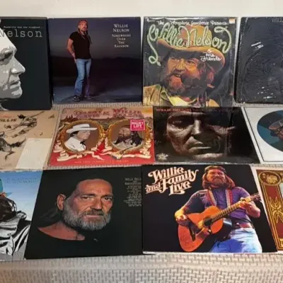Willie Nelson Records Lot 1
