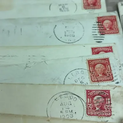 Huge Lot 1900-1919 US Covers & Stamps Archive WWI Era Washington-Franklin 100+