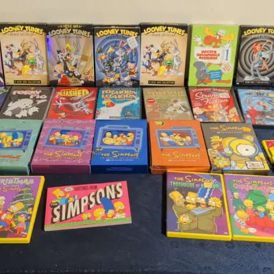 Looney Tunes & The Simpson's DVDs, Boxed Sets & More