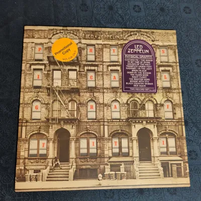 Led Zeppelin Physical Graffiti Rare Promotional Copy LP