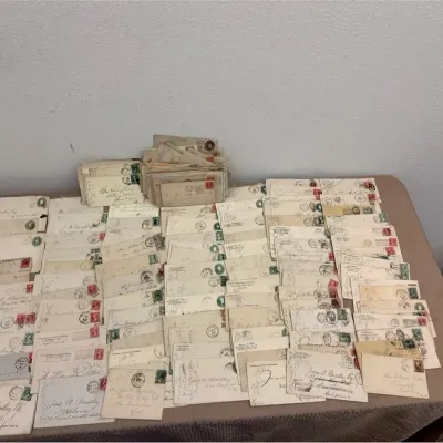 Huge Lot 1880s-1890s Covers James A. Bradley Archive Bank Note Stamps 150+