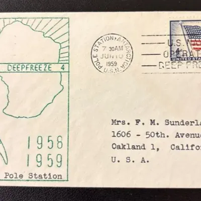 Antarctica Cover Collection From 1950 - 1980