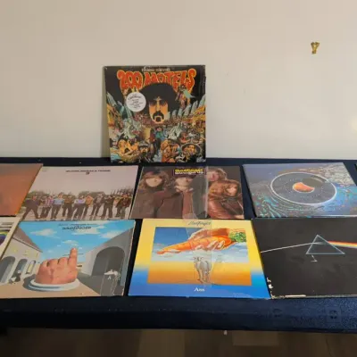 Classic Rock LP Collection: Pink Floyd, Bad Finger, Moody Blues, Frank Zappa & More