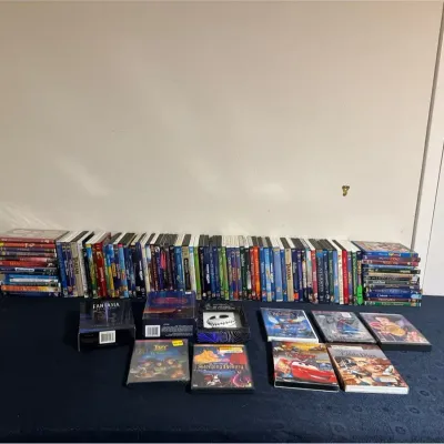 Disney Blue Rays and DVDs Approx 120
